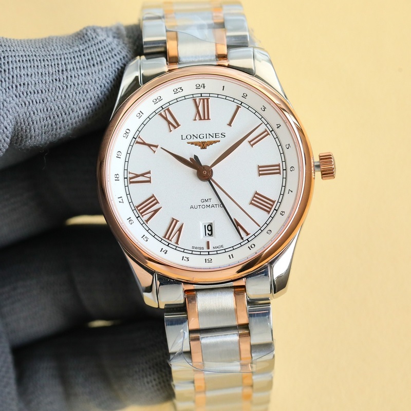 TW新品，浪琴最新名匠經(jīng)典複刻GMT兩地時(shí)腕錶，新品首推 ！ 腕錶新搭配煥新設(shè)計(jì)