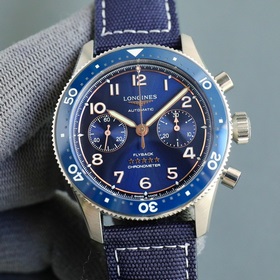 TT廠出品（三碼合一） 浪琴先行者推出一款具備飛返計(jì)時(shí)腕錶！1 直徑42毫米