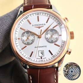 【V7版本2025推薦做工】浪琴-LONGINES 康鉑系列制錶大師機(jī)械手錶，新