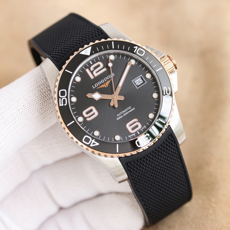 （41，43尺寸同價）探尋浪琴康卡斯潛水系列的奧秘運動優雅的浪琴康卡斯系列腕