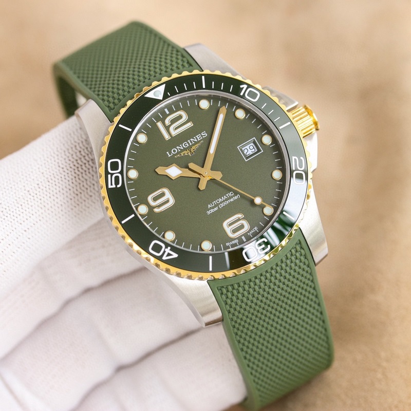 （41，43尺寸同價）探尋浪琴康卡斯潛水系列的奧秘運動優雅的浪琴康卡斯系列腕