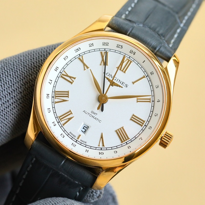 TW新品，浪琴最新名匠經典複刻GMT兩地時腕錶，新品首推 ！ 腕錶新搭配煥新設計