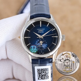 （三碼合一）3D首推，浪琴軍旗經(jīng)典複刻日月星辰腕錶，新款上市！ 字面：采用弧