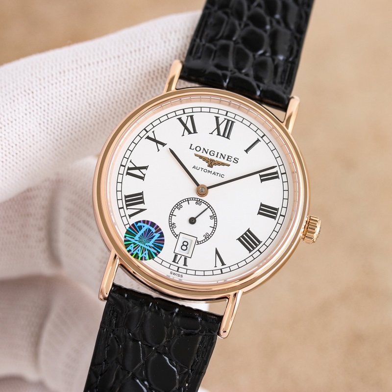 新品浪琴優雅系列，腕錶以雋永設計與精湛工藝，詮釋了品牌對傳統制錶美學的深刻理解。