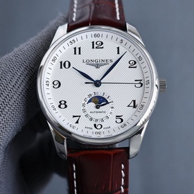 （2824機(jī)芯）三碼合一 浪琴全新名匠男女款情侶系列L2.909.4簡(jiǎn)約優(yōu)雅盡