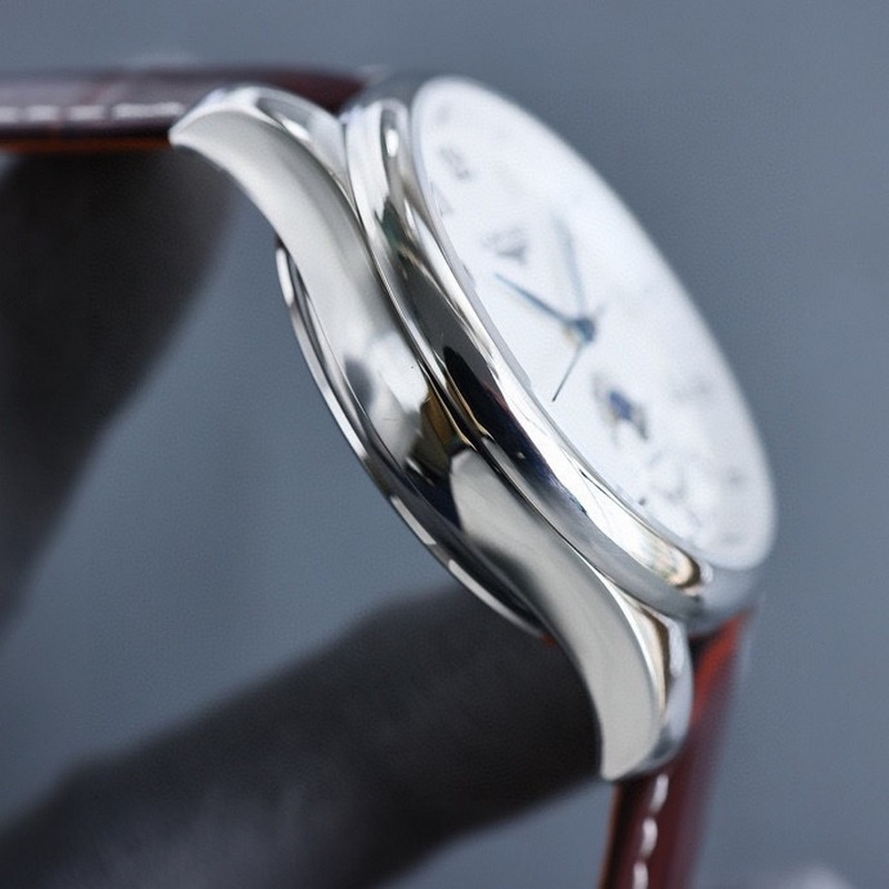 （2824機芯）三碼合一 浪琴全新名匠男女款情侶系列L2.909.4簡約優雅盡