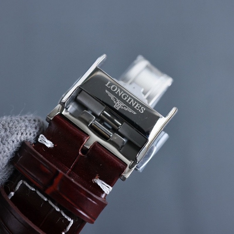 （2824機芯）三碼合一 浪琴全新名匠男女款情侶系列L2.909.4簡約優雅盡