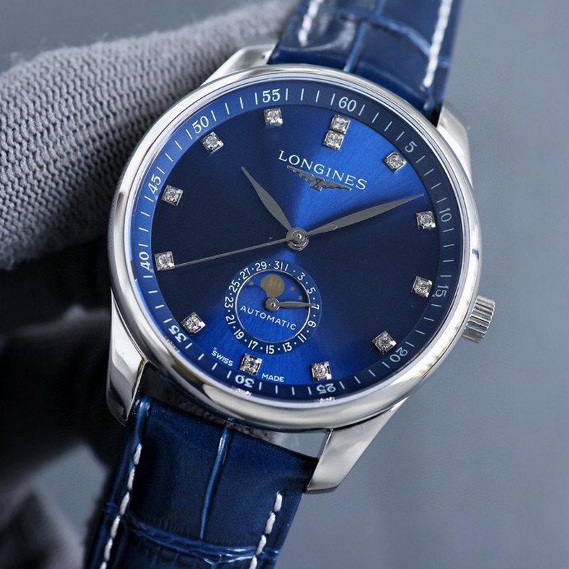 （2824機芯）三碼合一 浪琴全新名匠男女款情侶系列L2.909.4簡約優雅盡