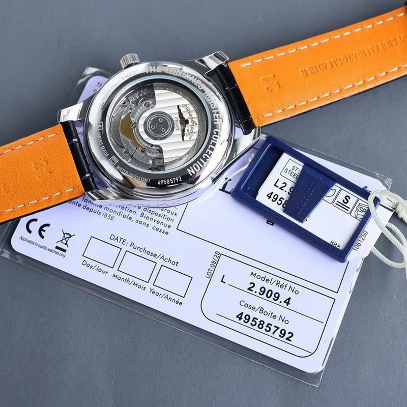 （2824機芯）三碼合一 浪琴全新名匠男女款情侶系列L2.909.4簡約優雅盡