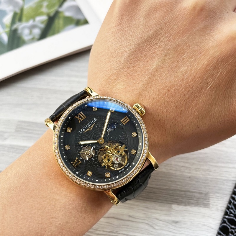 複雜時計 奢華大氣 經典新品 震撼上市 【最新】：浪琴 大飛輪設計【類型】