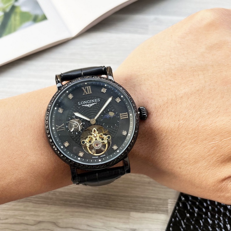 複雜時計 奢華大氣 經典新品 震撼上市 【最新】：浪琴 大飛輪設計【類型】