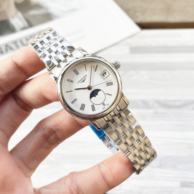 女款_2025年 博雅【最新品】Longines浪琴官方博雅系列腕錶 底蓋-吊牌-保卡