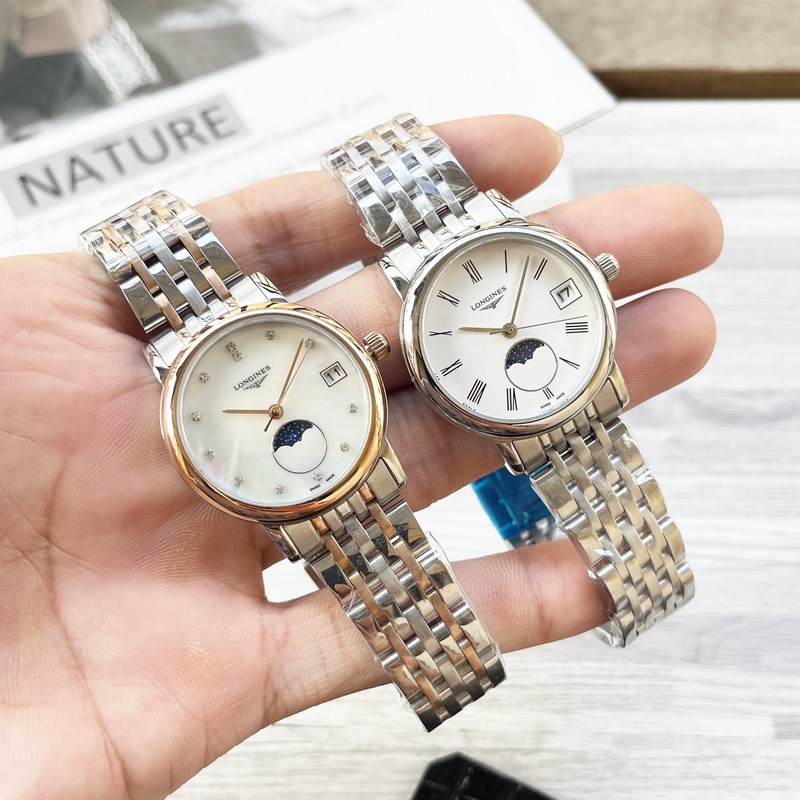 女款_2025年 博雅【最新品】Longines浪琴官方博雅系列腕錶 底蓋-吊牌-保卡