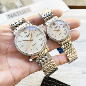 女款_浪琴情侶款 簡直太別緻了 ！低調又不失細節的美，錶盤刻度也太纖細秀氣了吧！複古獨