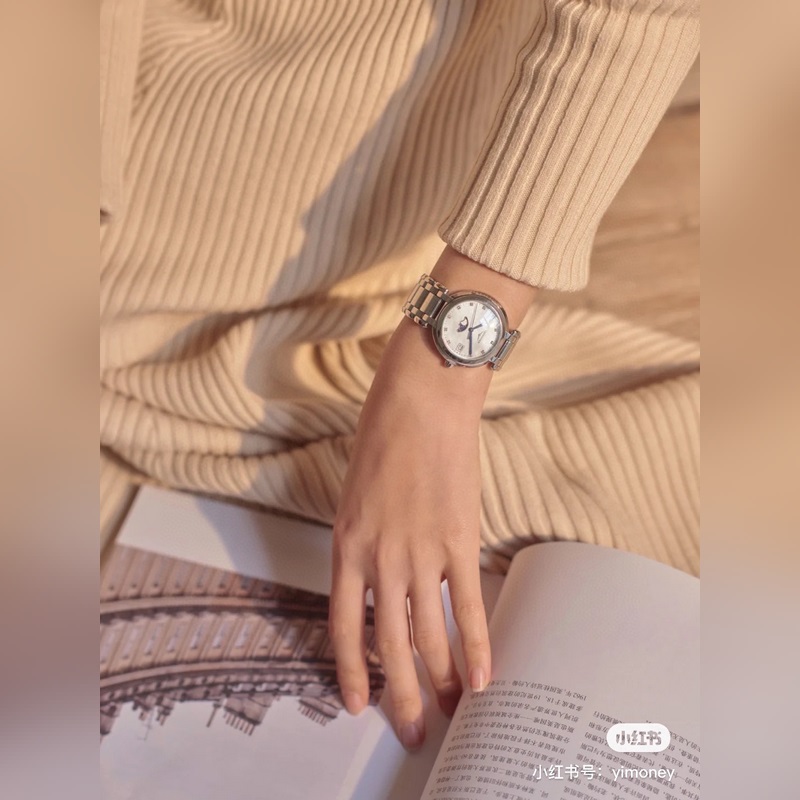 女款_KL【可樂】工廠浪琴優雅系列心月女錶——璀璨心月，奇幻優雅腕錶數據：型號L8.