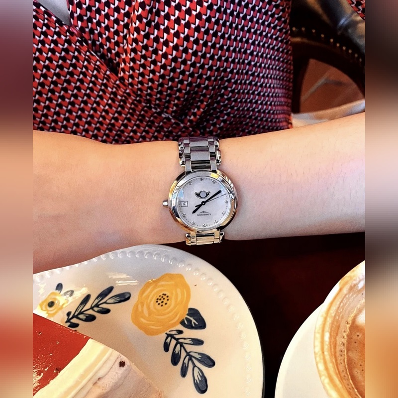 女款_KL【可樂】工廠浪琴優雅系列心月女錶——璀璨心月，奇幻優雅腕錶數據：型號L8.