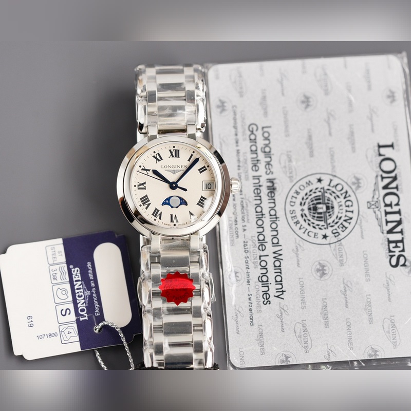 女款_KL【可樂】工廠浪琴優(yōu)雅系列心月女錶——璀璨心月，奇幻優(yōu)雅腕錶數(shù)據(jù)：型號L8.