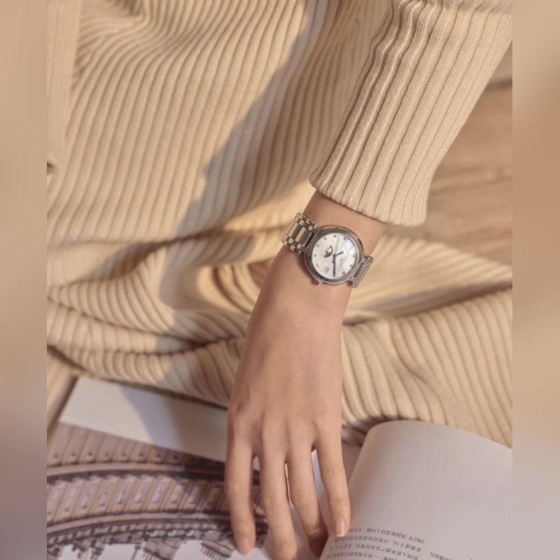 女款_KL【可樂】工廠浪琴優雅系列心月女錶——璀璨心月，奇幻優雅腕錶數據：型號L8.