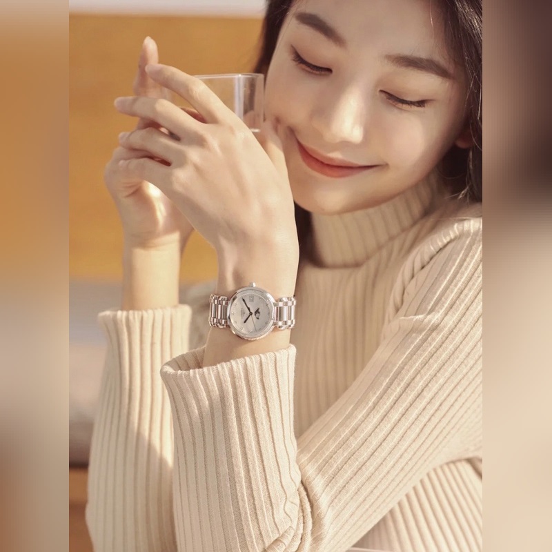 女款_KL【可樂】工廠浪琴優雅系列心月女錶——璀璨心月，奇幻優雅腕錶數據：型號L8.