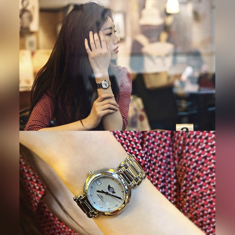 女款_KL【可樂】工廠浪琴優雅系列心月女錶——璀璨心月，奇幻優雅腕錶數據：型號L8.