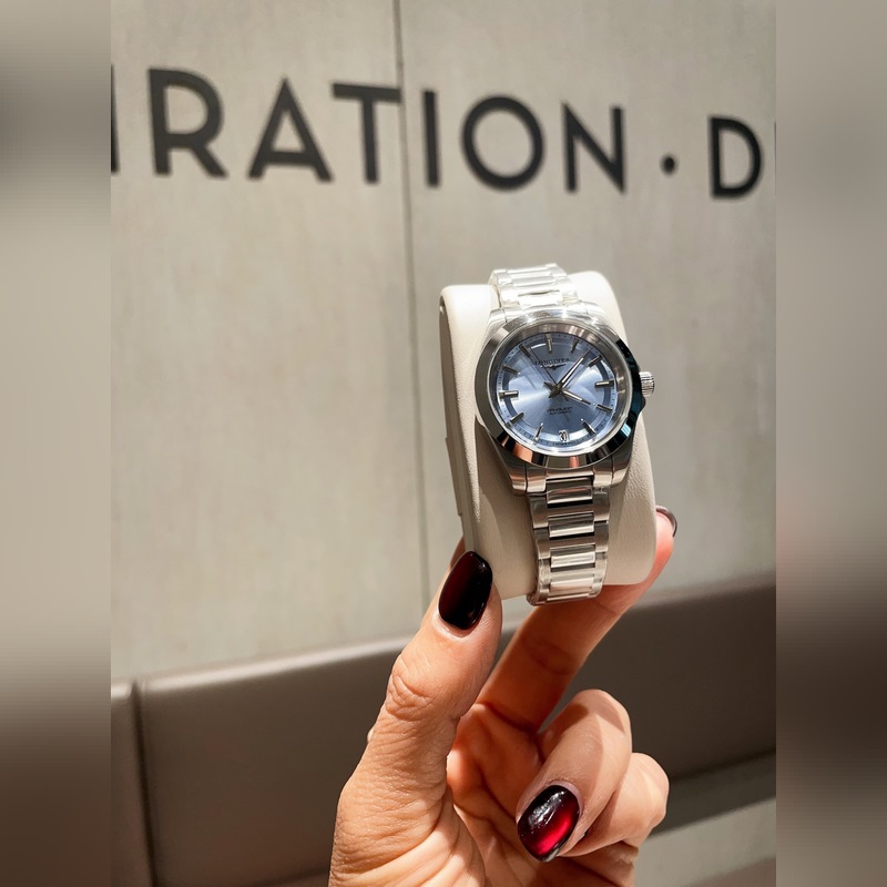 女款_浪琴康卡斯悅動(dòng)系列 女裝34mm尺寸，316精鋼材質(zhì)，一圈一殼，CNC精工藝打造