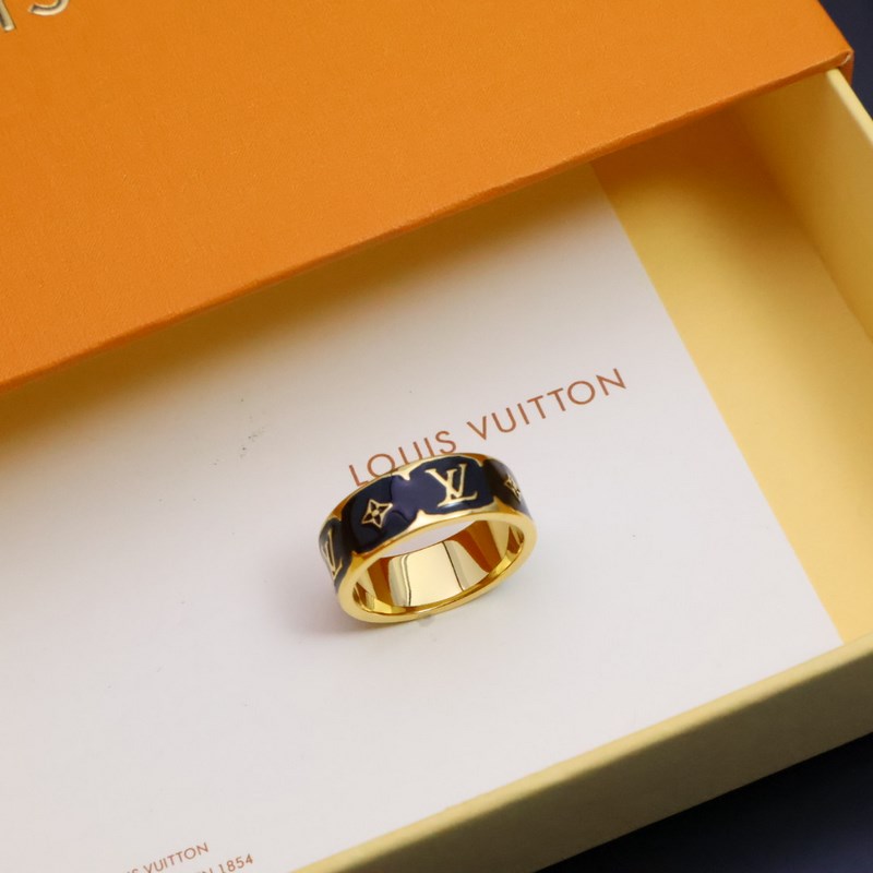 Louis Vuitton 路易威登lv 新款銀色logo印花戒指 現貨秒發 6