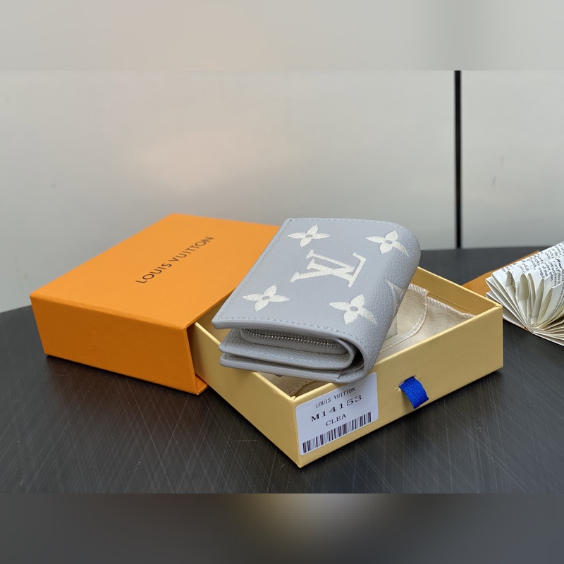 【臺灣貨】M14153香芋紫 全皮兩折錢包 CLéA 卡夾 從Maison Ms