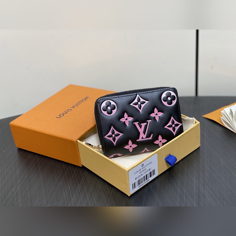 【臺灣貨】M12378黑色絲印 全皮單拉鍊短款錢包 Zippy 拉鍊錢包 這款L