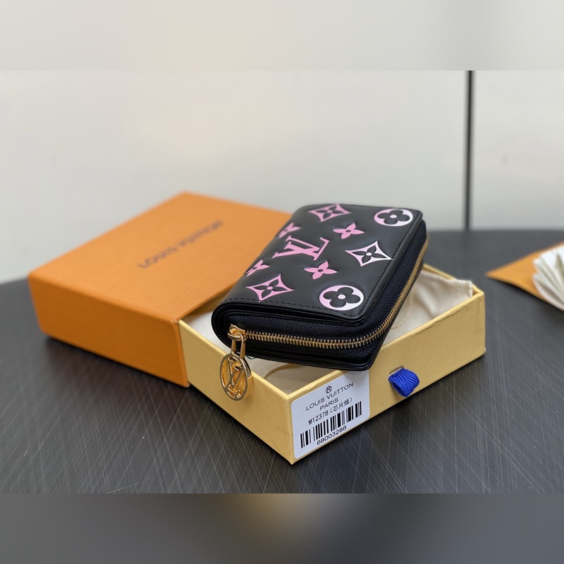 【臺灣貨】M12378黑色絲印 全皮單拉鍊短款錢包 Zippy 拉鍊錢包 這款L