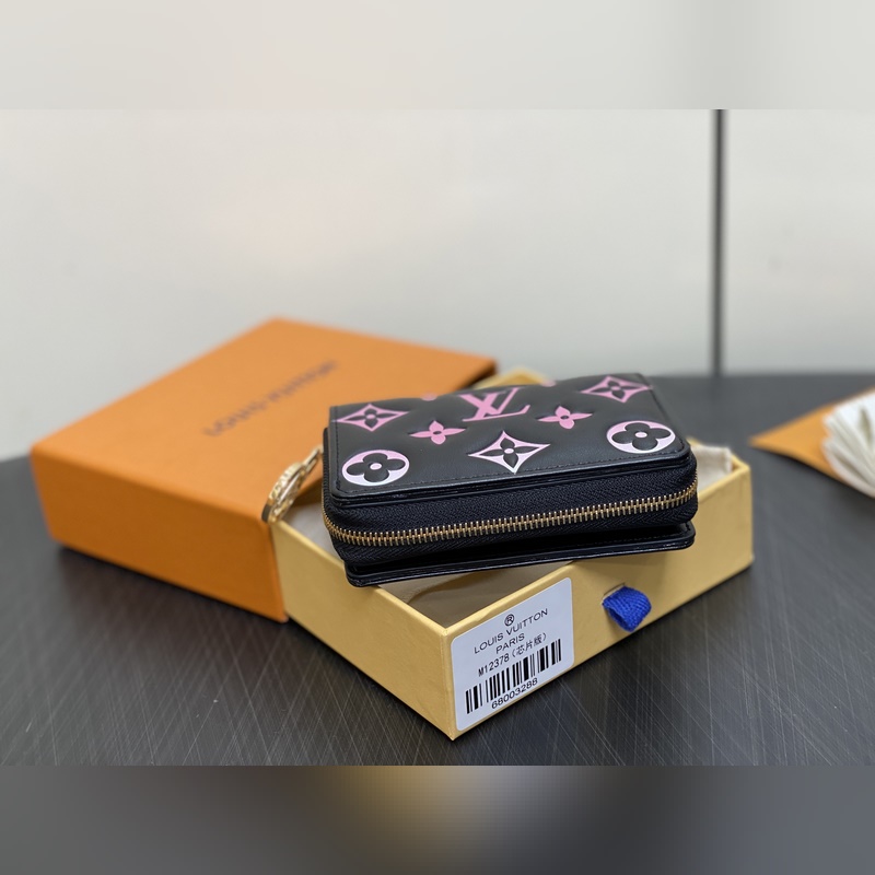 【臺灣貨】M12378黑色絲印 全皮單拉鍊短款錢包 Zippy 拉鍊錢包 這款L