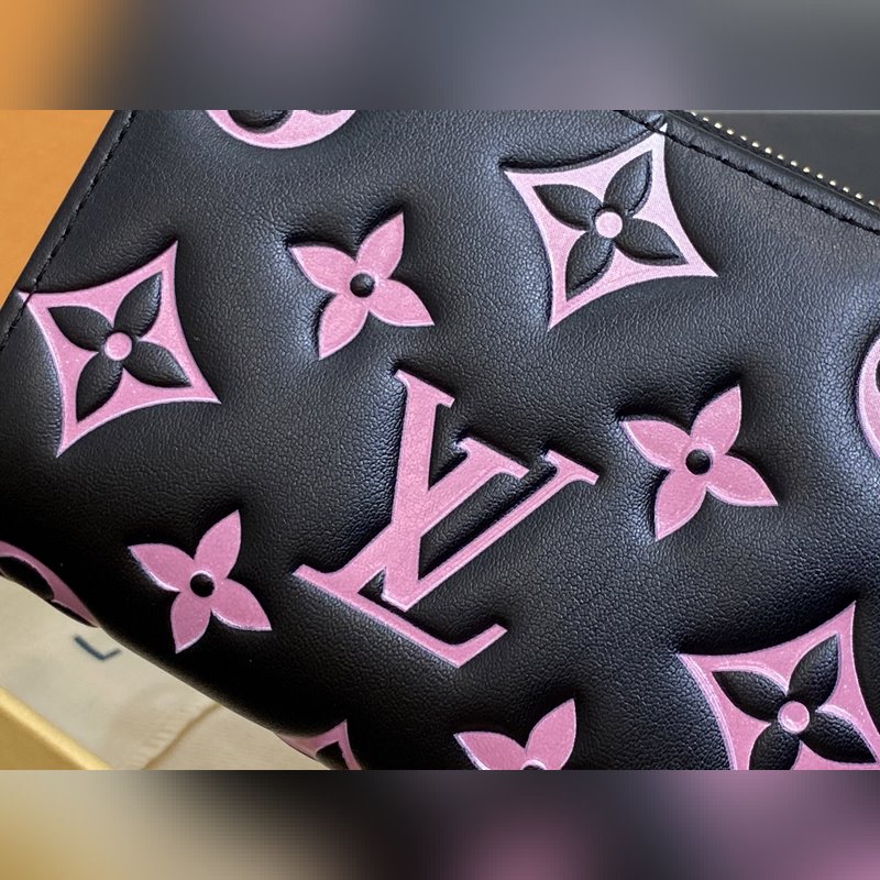 【臺灣貨】M12378黑色絲印 全皮單拉鍊短款錢包 Zippy 拉鍊錢包 這款L