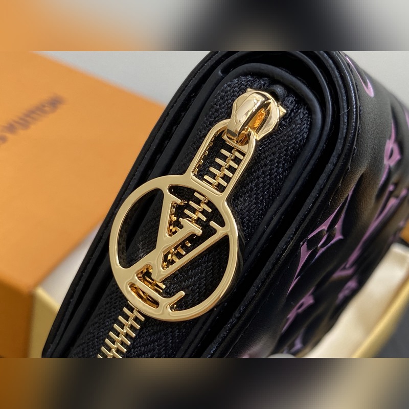 【臺灣貨】M12378黑色絲印 全皮單拉鍊短款錢包 Zippy 拉鍊錢包 這款L