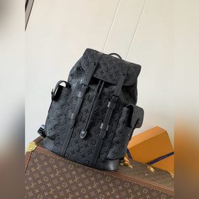 M55699黑壓 頂級原單 變碼芯片163c 雙肩包 Christopher 功