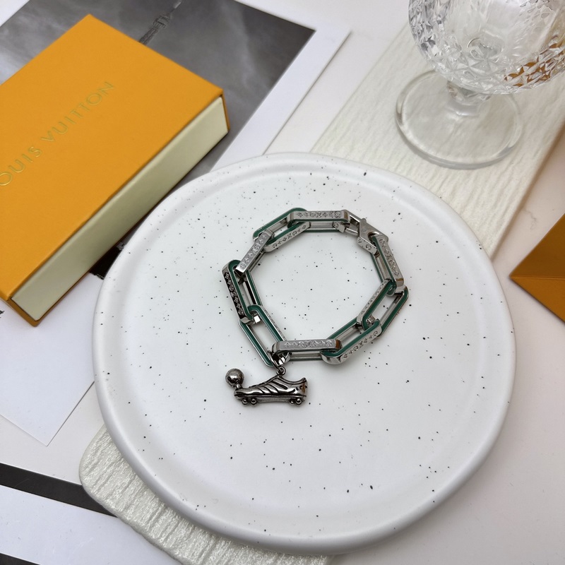 路易威登LV手鍊原單貨 專櫃新款開模潮流時尚必備 男女均可佩戴 情侶款同款 搖