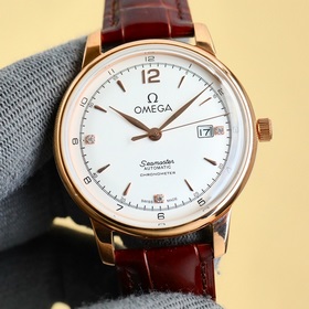 新款歐米茄海馬系列！ 耗時長達6個月！超薄男士自動機械腕錶，采用進口原裝9015