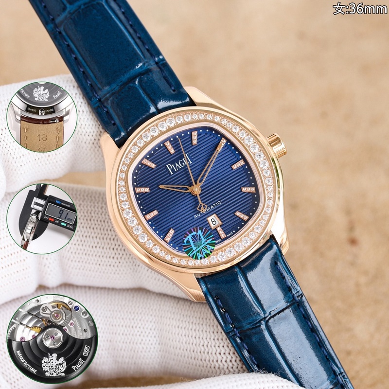 TW伯爵超薄PIAGET POLO系列情侶對錶，人稱小鸚鵡螺[旺柴]！(伯爵情侶