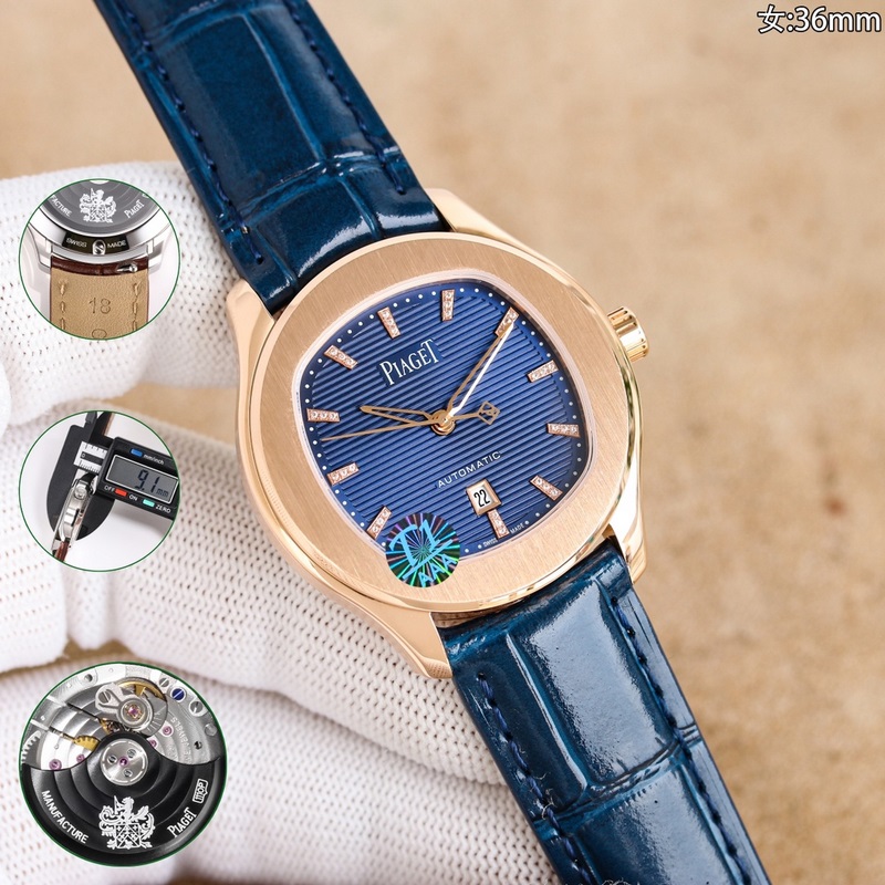 TW伯爵超薄PIAGET POLO系列情侶對錶，人稱小鸚鵡螺[旺柴]！(伯爵情侶