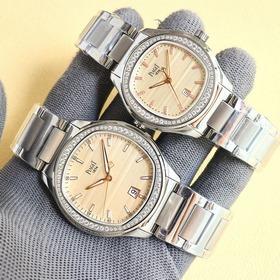 TW伯爵超薄PIAGET POLO系列情侶對錶，人稱小鸚鵡螺[旺柴]！(伯爵情侶