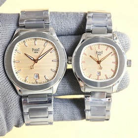 TW伯爵超薄PIAGET POLO系列情侶對錶，人稱小鸚鵡螺[旺柴]！(伯爵情侶