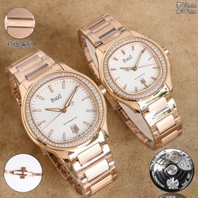 TW伯爵超薄PIAGET POLO系列情侶對錶，人稱小鸚鵡螺[旺柴]！(伯爵鋼王