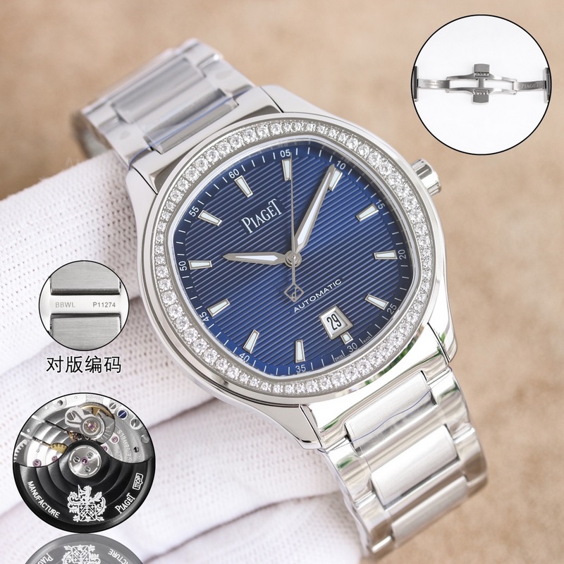 TW伯爵超薄PIAGET POLO系列情侶對錶，人稱小鸚鵡螺[旺柴]！(伯爵鋼王