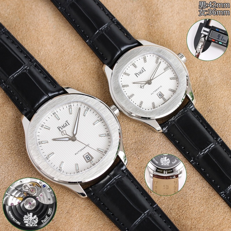 TW伯爵超薄PIAGET POLO系列情侶對錶，人稱小鸚鵡螺[旺柴]！(伯爵情侶