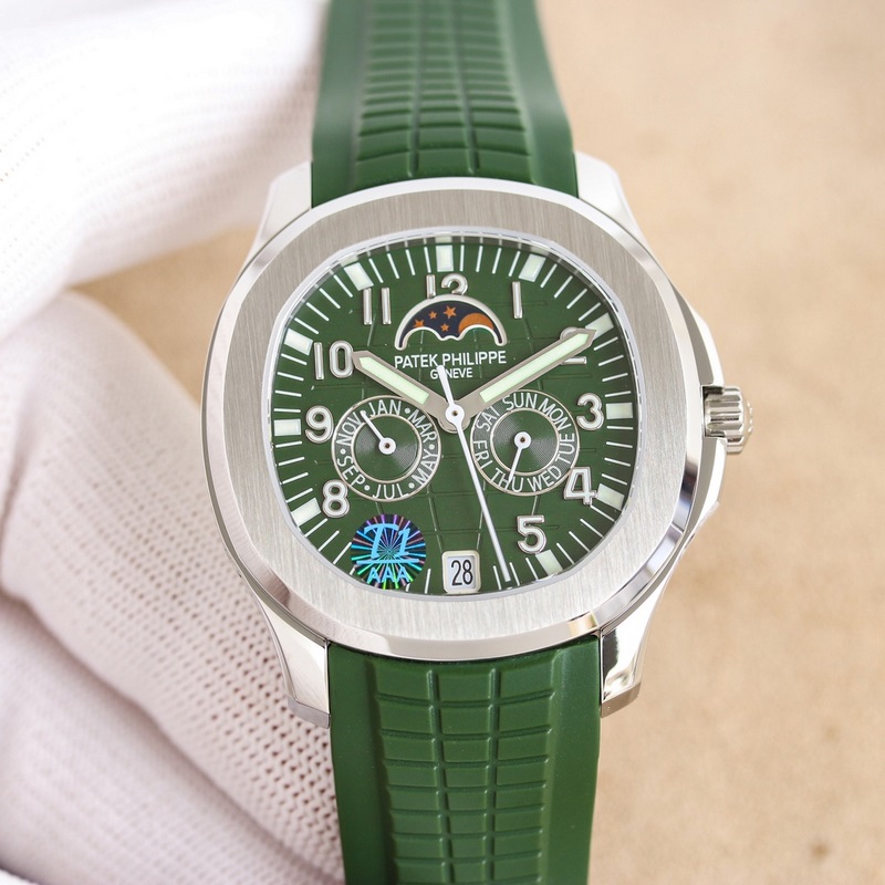 雷王 百達翡麗5261R-001最新款笑臉手雷男女通用！百達翡麗Aquanau