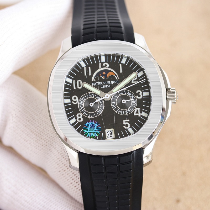 雷王 百達翡麗5261R-001最新款笑臉手雷男女通用！百達翡麗Aquanau