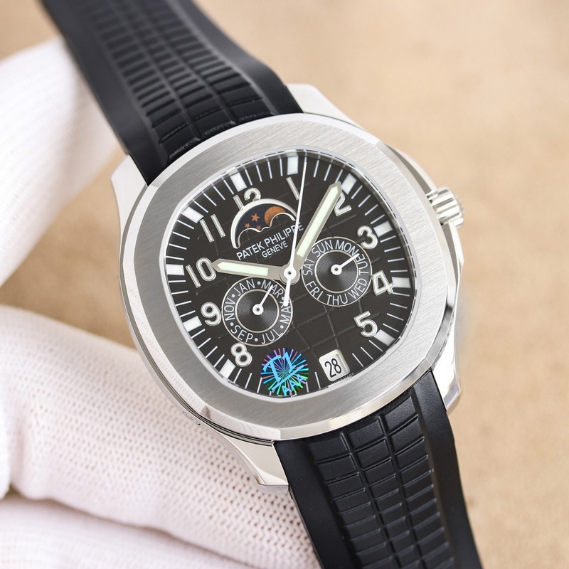 雷王 百達翡麗5261R-001最新款笑臉手雷男女通用！百達翡麗Aquanau