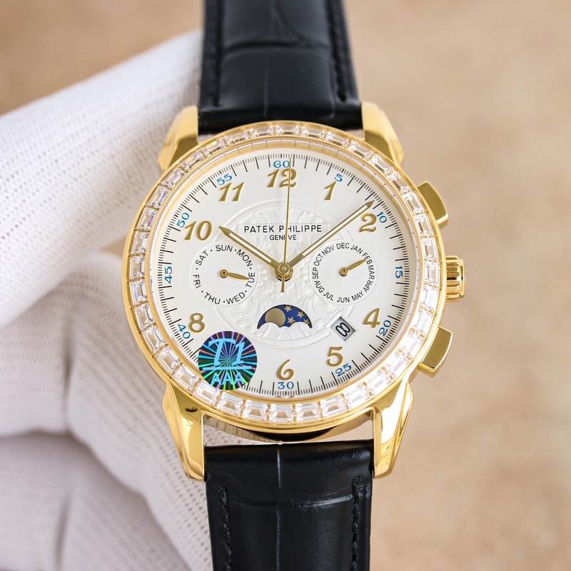 百達翡麗Patek Philippe驚豔登場，42毫米的錶徑適配大衆男性手寸，非