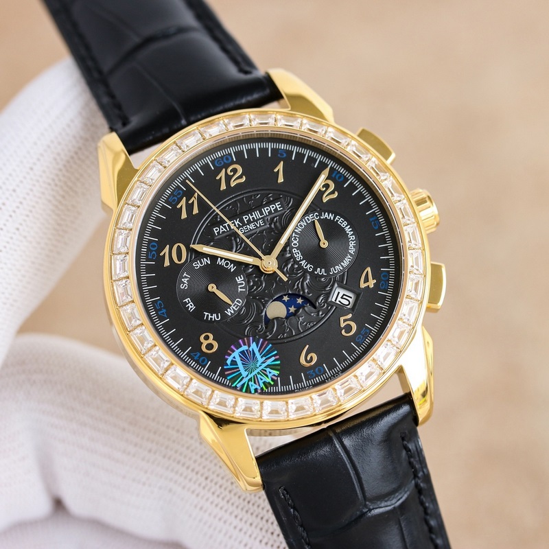 百達翡麗Patek Philippe驚豔登場，42毫米的錶徑適配大衆男性手寸，非