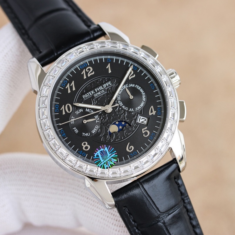 百達(dá)翡麗Patek Philippe驚豔登場(chǎng)，42毫米的錶徑適配大衆(zhòng)男性手寸，非