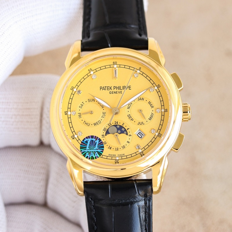 百達(dá)翡麗Patek Philippe驚豔登場(chǎng)，42毫米的錶徑適配大衆(zhòng)男性手寸，非