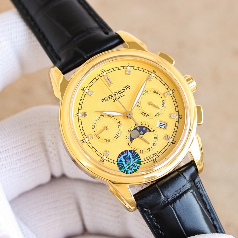 百達(dá)翡麗Patek Philippe驚豔登場(chǎng)，42毫米的錶徑適配大衆(zhòng)男性手寸，非